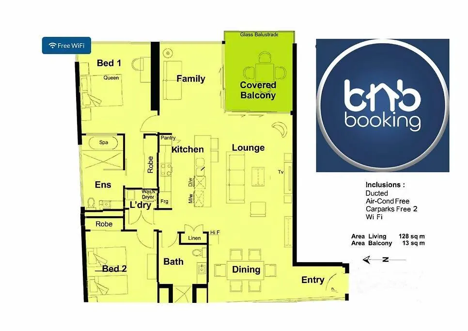 2 Bedroom Unit, Heart Of Surfers Paradise,Pool,Spa Gold Coast